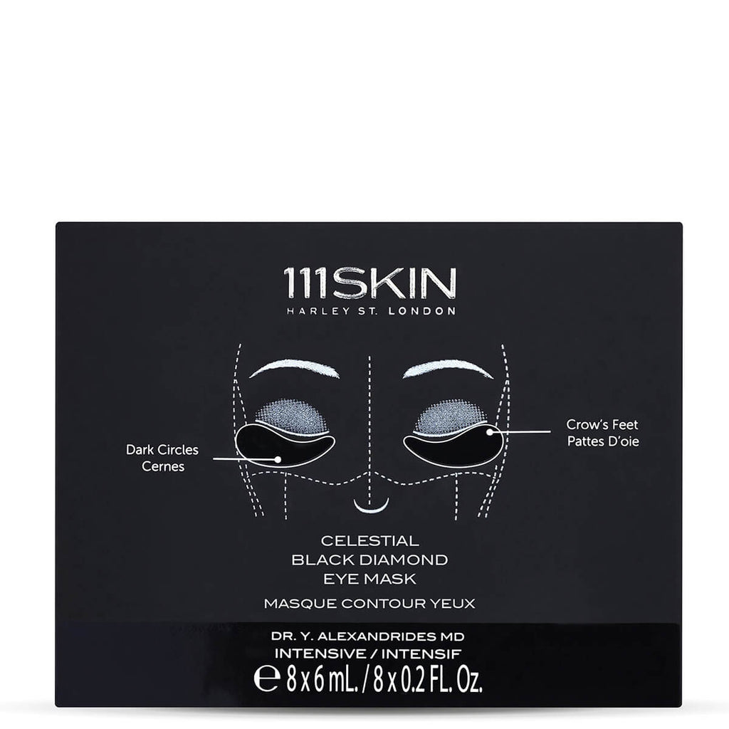 111Skin Celestial Black Diamond Eye Mask Box 8X6ML Göz Maskesi