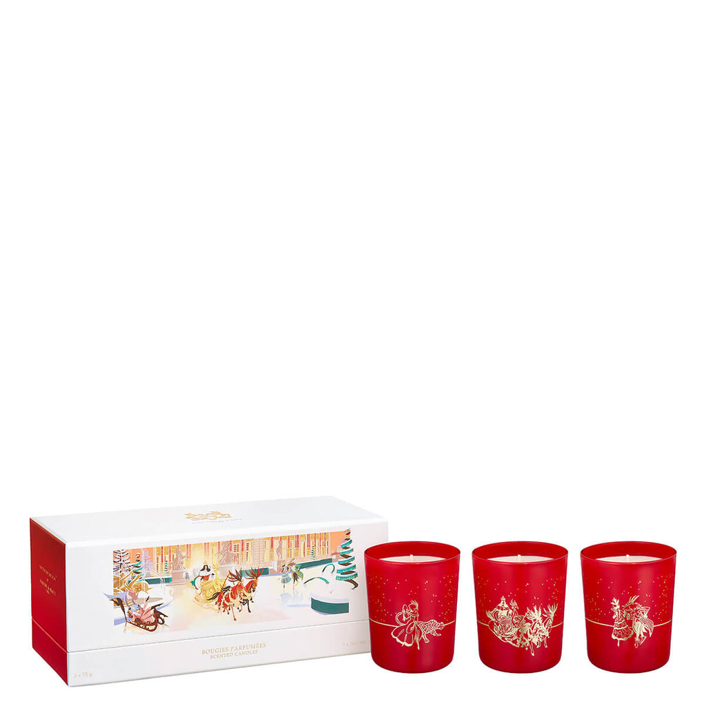 Parfums de Marly Festive Candle Trio 3X75G Kokulu Mum