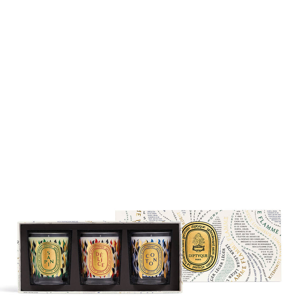 Diptyque Limited Edition Candle Set 3X70GR Mum Seti 2