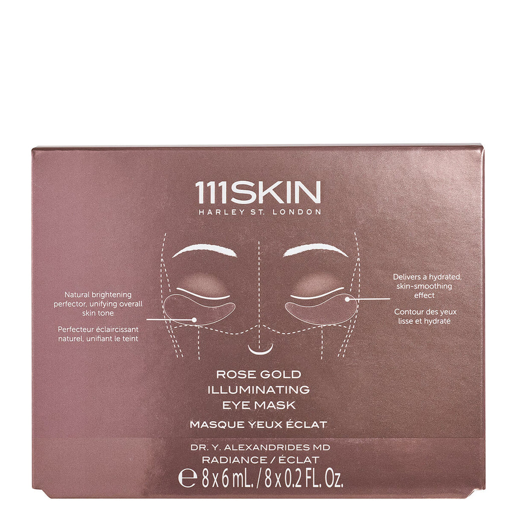 111Skin Rose Gold Illuminating Eye Mask Box 8X6ML Göz Maskesi 2