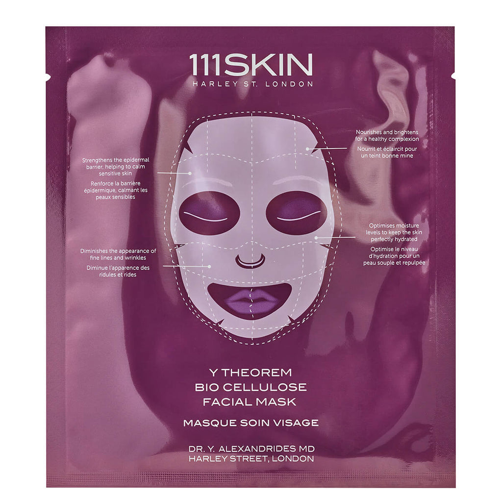 111Skin Y Theorem Bio Cellulose Facial Mask Box 5X23ML Yüz Maskesi