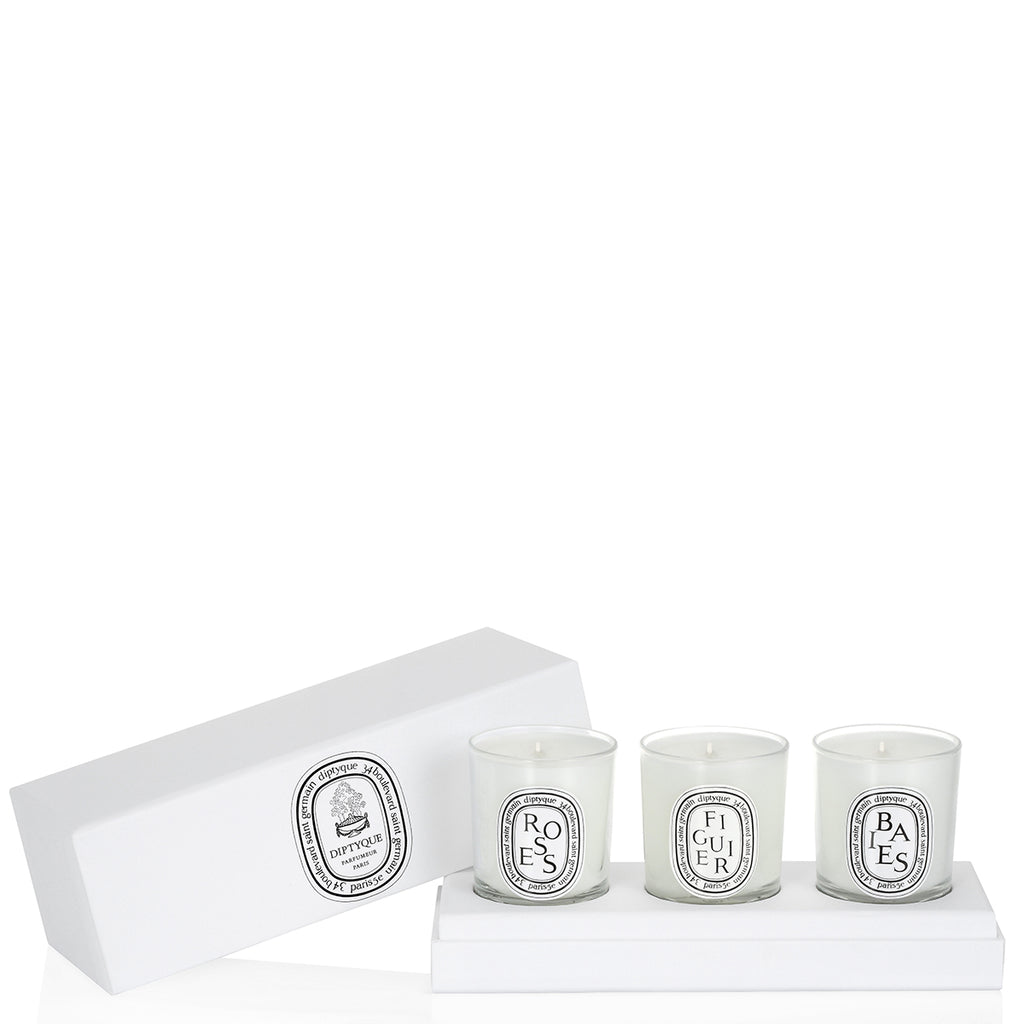 Diptyque Baies, Figuier, Roses 3X70GR Mum Seti