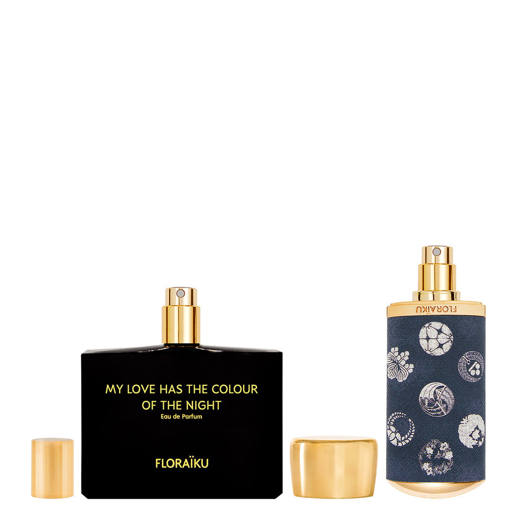 Floraiku My Love Has The Color Of the Night EDP 50ML + 10ML Parfüm 4